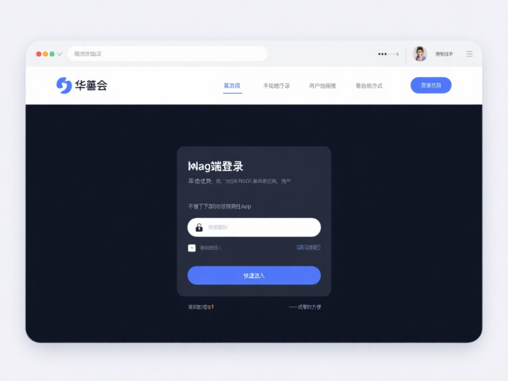 华体会登录网页 (华体会登录网页:轻松畅享在线娱乐新体验) 相比于其他登录方式,网页端登录具有独特的优势。首先